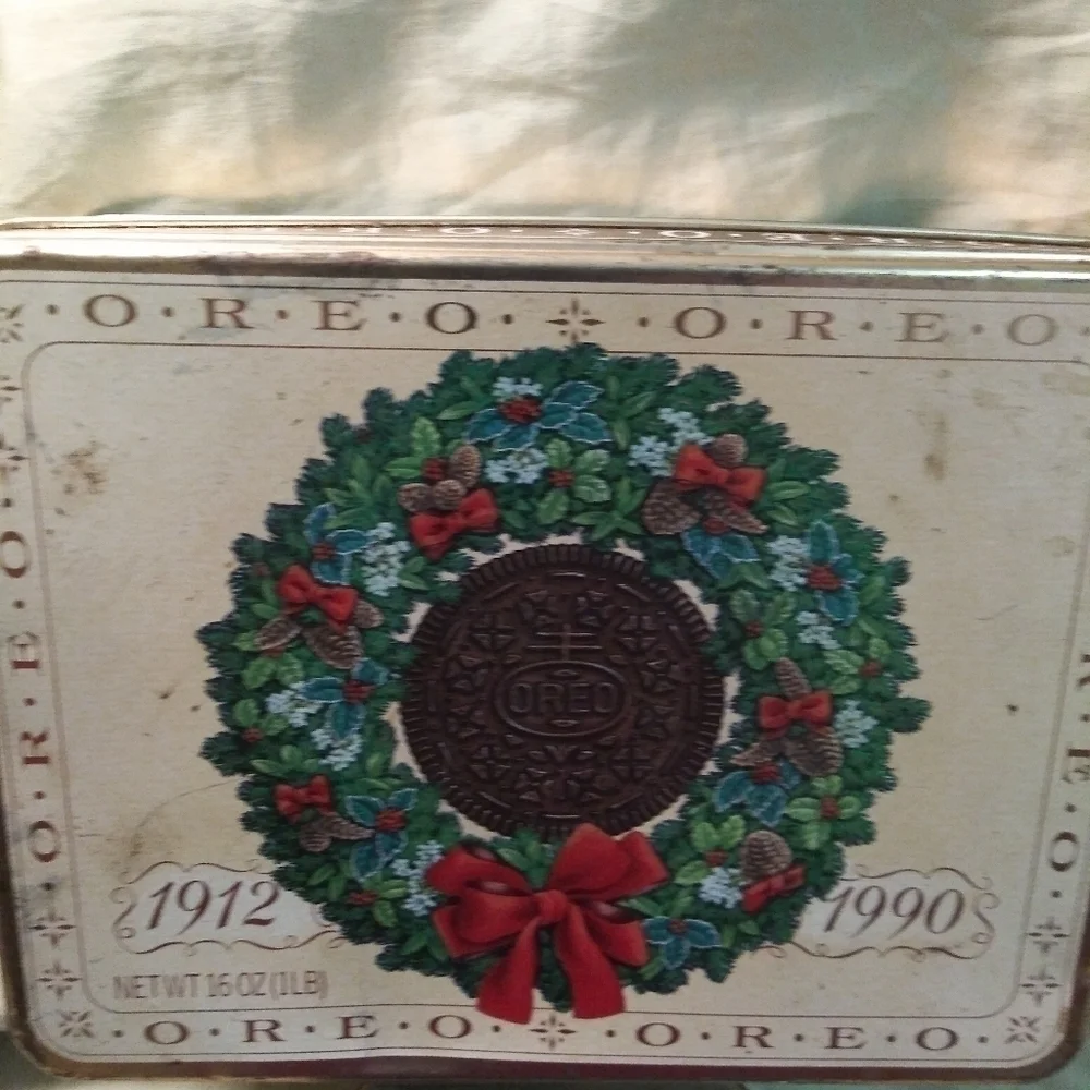 Vintage Nabisco Oreo Cookie Tin Circa 1990